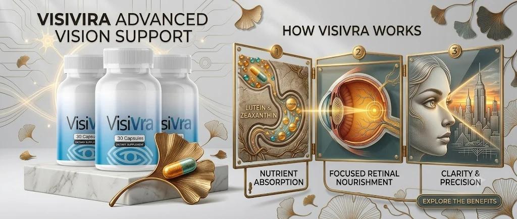 How Visivra works: nutrient absorption, focused retinal nourishment and clarity and precision