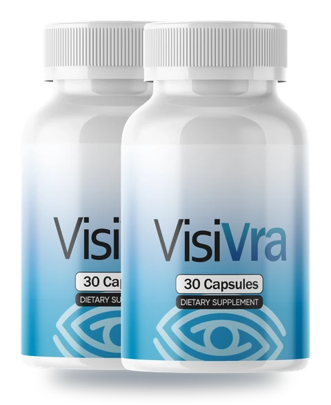 Two bottles of Visivra capsules